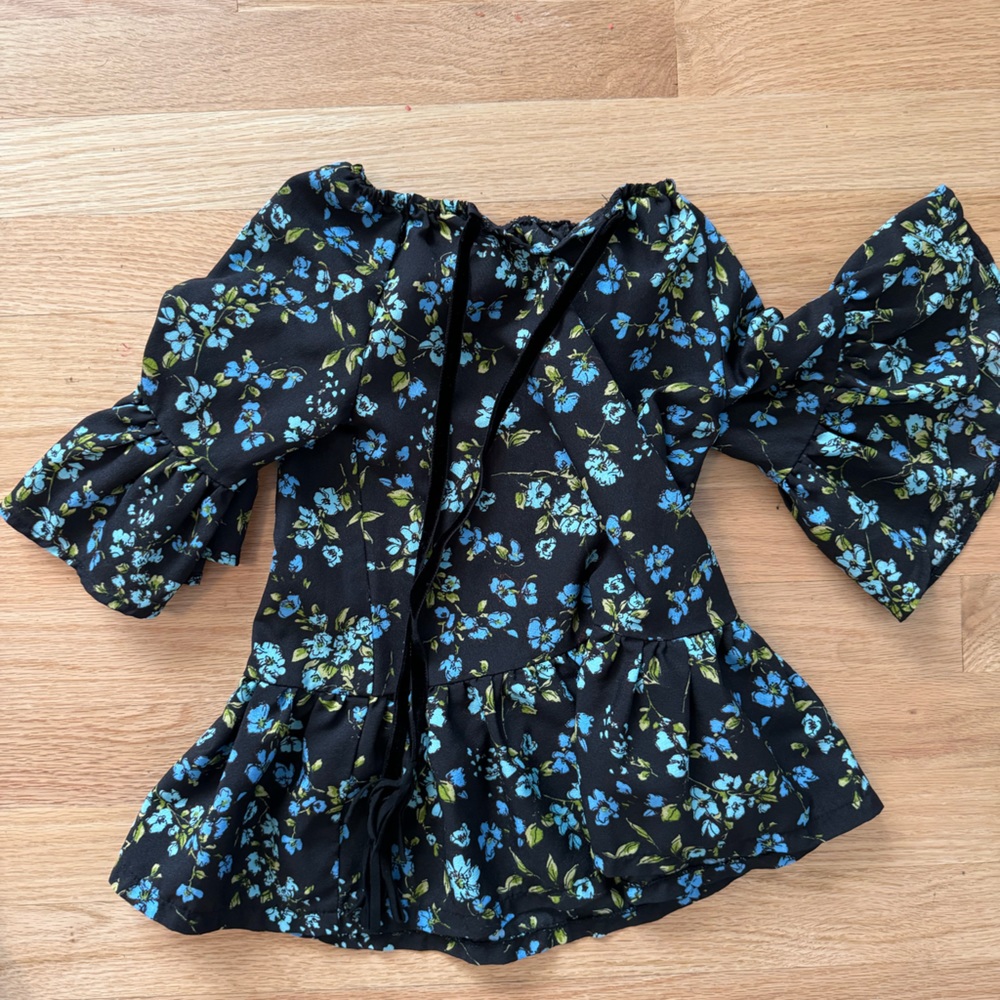 Lindsey Burns Floral Dress